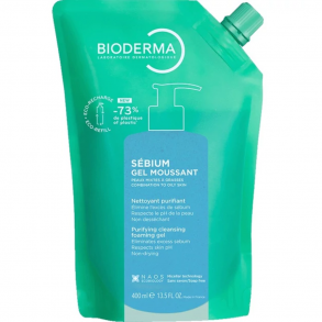 BIODERMA SÉBIUM MOUSSANT HABZÓ GÉL UTÁNTÖLTŐ - 400ML BIODERMA SÉBIUM MOUSSANT HABZÓ GÉL UTÁNTÖLTŐ - 400ML
